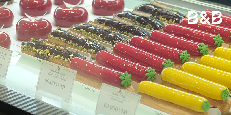 Tín Đồ Bánh Ngọt Không Thể Bỏ Qua Những Chiếc Bánh Eclair Tại Đà Nẵng